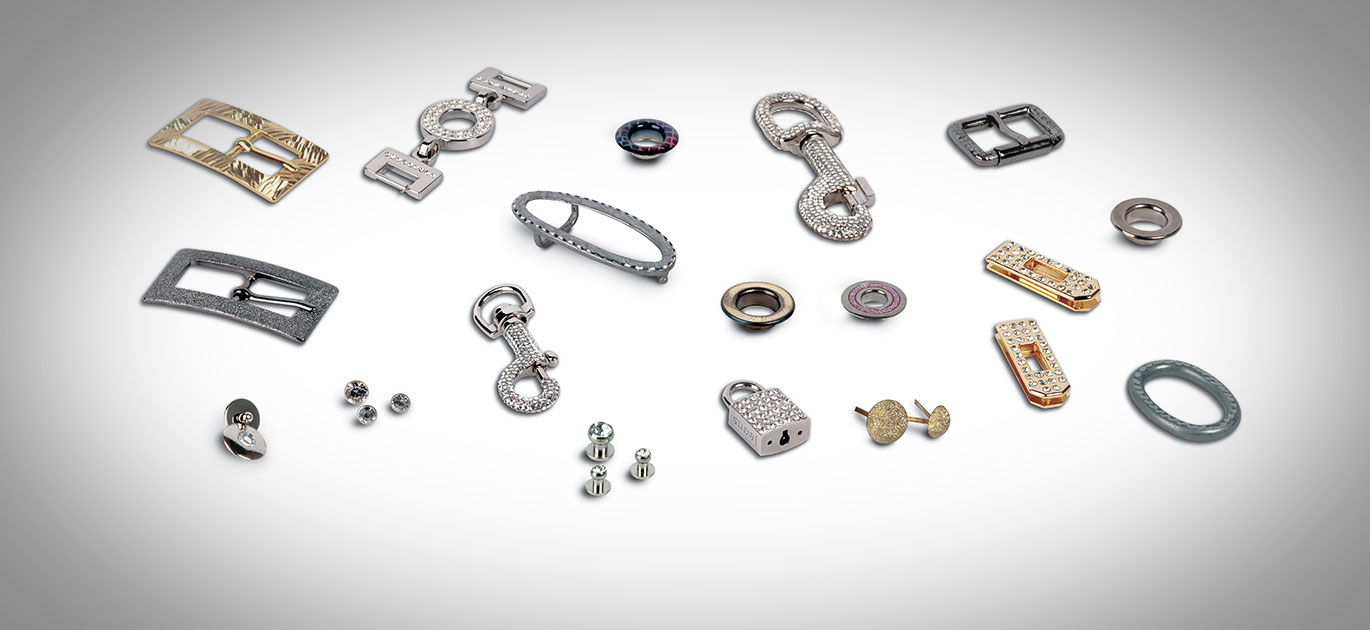 accessori con strass e lavorazioni speciali