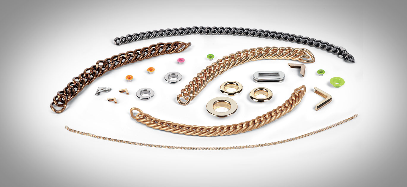 occhielli angoli e catene